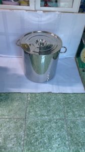 Combo 2 nồi inox thân cao 50 lít ( đk 40 x cao 40cm)