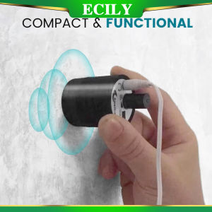 ECILY เครื่องตรวจจับการรั่วไหลของน้ำเครื่องตรวจจับเสียงอเนกประสงค์สำหรับท่อน้ำรั่วเหมาะสำหรับตรวจจับการรั่วไหลของท่อก่อสร้างต่างๆ