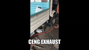 Knalpot Cung Khas Sulawesi untuk Mobil Isuzu Traga