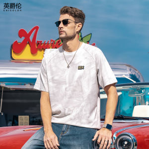 Enjeolon | Retro Tie-Dye All-Over Print T-Shirt