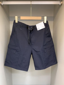 Quần Short Chạy Bộ Nhanh Khô Nhanh Cho Nam Mùa Hè Ngoài Trời Nylon Chống Thấm Nước Nhiều Túi Quần Short Thể Thao Năm Phần