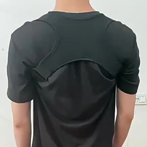 1 Cái Có Thể Điều Chỉnh Tư Thế Công Thái Học Chỉnh Sửa Đai Hỗ Trợ Lưng Thoáng Khí Chống Trơn Trượt Để Ngăn Ngừa Gù Lưng Người Lớn Hỗ Trợ Lưng