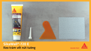 Sika - BỘ 4 sản phẩm keo trám vết nứt tường SikaWall ® - 720 E (250g)