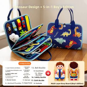 WEIBAI | Montessori Early Education Intelligence Busy Board Fine Motor Skills Training Toy