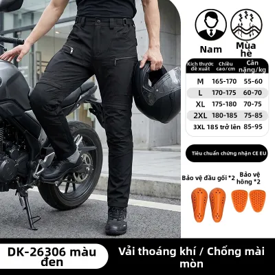 DUHAN | Áo Mô Tô Thoáng Khí Chống Nước Chống Va Đập