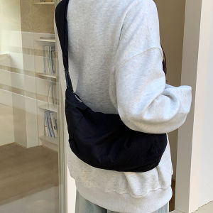 Túi Đeo Chéo Kiểu Nhật Bản Cổ Điển Giản Dị Túi Oxford Túi Tròn Túi Đeo Vai Đơn Cho Học Sinh Túi Đeo Vai Nam Nữ Túi Đựng Đồ Ăn Trưa