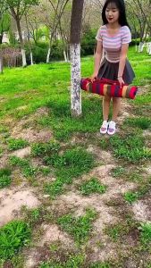 Võng Du Lịch Canvas 2 Lớp – Siêu Bền Gấp Gọn Kèm Túi Dây Tiện Dụng