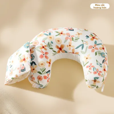 kissbaby miracle | Gối Hỗ Trợ Cho Bé bú Bằng Tay Không Có Đệm Đầu Dốc