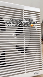 SEKAI WEF1090 Exhaust Fan Dinding 10 inch Bergaransi Resmi