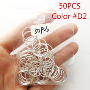 Hair Braid Rings Accessories Clips Dreadlocks Beads Set Color Gold and Sliver 50pcs