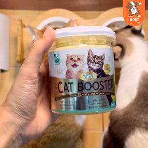 วิตามินแมว เพิ่มเติม: 7 IN 1 BETAPET CAT BOOSTER ชนิดผงโรย 7 บำรุงขนสวย บำรุงเเมว เสริมกล้ามเนื้อ 700 ml