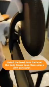 Kursi Direktur Study Chair Eiffel Tower Paris 4D Armrest Headrest