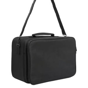 Heightening Makeup Artist Special Partition Cosmetic Bag Oversized Back Double Layer Makeup Fixing Bag Cosmetic Case Crew Site Bag
