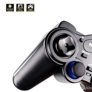 Wireless Gamepad 2.4 GHz untuk Android Smart TV Box Laptop dan PC Komputer Gamepad Bluetooth Turbo 3 In 1 Joystick Wireless For PC/Laptop/PS2/PS3