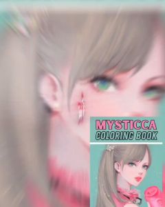 MYSTICCA Coloring Book: Menggambar Untuk Dewasa & Sketsa Menggambar Anak