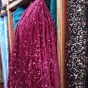 kain/bahan beludru squin/beludru 1000 Payet