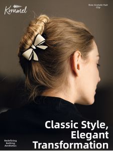 KRRAMEL | Elegant Luxury Bow Barrette