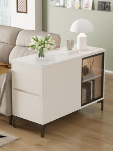 PAMEDI | Living Room Portable Real Wood Storage Cabinet