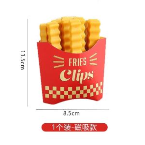 กิ๊บติดกระดาษซิปรูดรูปดอกตูม ดูดซับแม่เหล็ก สำหรับใช้ในครัว ป้องกันการเสื่อมคุณภาพของอาหาร ของใช้ในครัว Viaback YJXFKJ