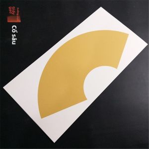 Bộ Ba Thước Giấy Thiếp Hình Chữ Nhật Không Hoàn Thiện Cho Nghệ Thuật Sơn Mài Và Thư Pháp Trung Quốc Trang Trí Phong Cách Cổ Điển