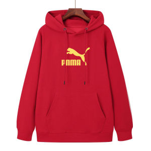 Loose Womens Hoodie Spring Autumn 2025 New Red Sweatshirt Sporty Casual Outerwear Top Streetwear Long Sleeve Hooded