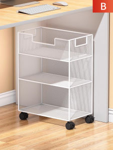 Ljxz | Portable Bookshelf Under-Desk Storage Rack