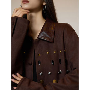 Fashionalbe Quirky Beaded Jacket Light Luxury Design