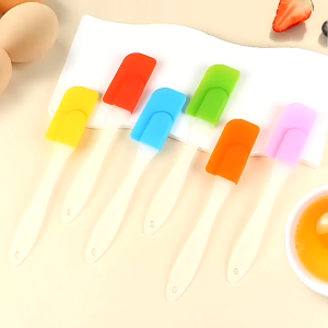 ( MY ACC ) Spatula Oles Silikon Pengaduk Adonan Kue Anti Lengket Tahan Panas