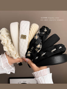 Fashionable Wide Edge Hairband Womens Style High Cranial Top Trendy Hair Accessories Stylish Hair Clip Headwear