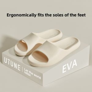 MONLEYTA | Anti-Slip Bathroom Slippers Summer Indoor Couple EVA Home Slippers Men Women Home Use Comfortable Breathable Slip-Resistant