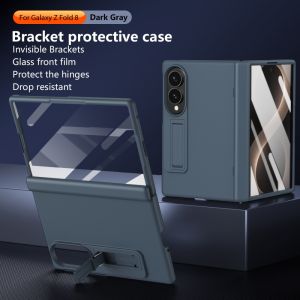 Magnetic Hinge 360 Protective Case for Samsung Galaxy Z Fold 8 Ultra 7 6 5 4 3 Pen Holder Screen Glass Stand Shockproof Cover