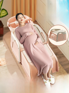 Foldable Adult And Child Hair Washing Bed Chair Baby Bathing Plastic Basin for Pregnant Women Comfortable Hairdressing Chair