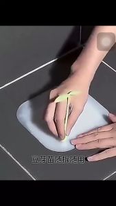 AKAPE - Bean sprouts floor drain deodorant floor drain insect-proof seal cover silicone gasket sewer blocking anti-odor artifact toilet