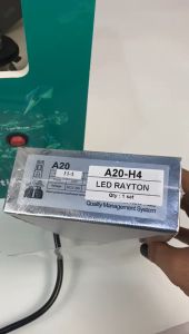 LAMPU UTAMA MOBIL A80 H7 40 WATT 19-36V SUPER CAR 9012 9006 9005 KIPAS 2 PCS RAYTON RTD LED