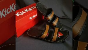 SANDAL selop kulit pria import murah terbaru kekinian viral keren tidak licin cowok tua muda gaul