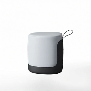 Italian Luxe Minimalist Round Footstool