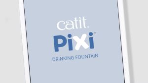 Catit Pixi Drinking Water Fountain With Led 2.5L (White / Pink / Blue / Green)