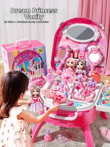 XIDIQI | Simulated Elsa Theme Makeup Cosmetic Toy