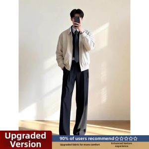 Mature Business Straight Trousers