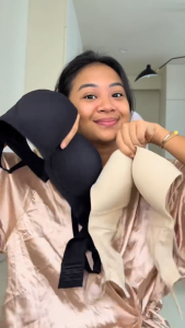 Avon Amaya Dream Curve Non-Wire Bra Cream | Memory Foam Moulded Cup | Comfortable Wireless Push Up Bra | Seamless Everyday Bra for Women | Soft Cup Lingerie Underwear | Ladies Intimates Full Coverage Support