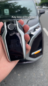 Joysync Smart LCD Remote Car Key - Keyless Entry One-Click Start Anti-Theft for Toyota Vios/Raize &Mitsubishi Xpander