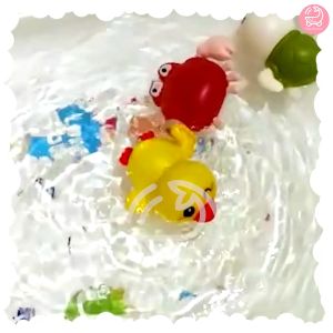 Mai Toys Mainan Air Bisa Berenang Bentuk Kura Bebek Lucu Anak Bayi Bisa Untuk Mandi Bahan Plastik