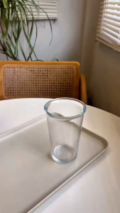 ☄️ขั้นต่ำ 2 ชิ้น☄️ Callingbrown [🍯พร้อมส่ง🍯] Home cafe หลอด หลอดดูดน้ำ หลอดแก้ว หลอดแก้วสําหรับเครื่องดื่ม ทนต่ออุณหภูมิ