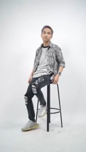 Jeans Bikers Ripped - Celana Jenas Pria Ripped - Jeans Streetch Skinny Fit - Celana Bikers Sobek -Jeans Terbaru