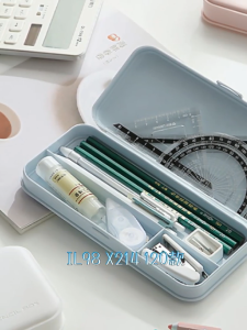 simple pencil case portable pencil case multifunctional storage pencil case for stationery