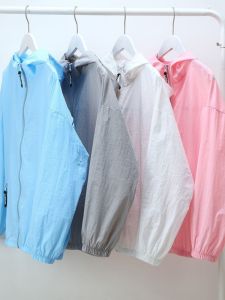 Áo Chống Nắng Mùa Hè 2024 Dành Cho Nữ Dáng Ngắn Mỏng Thoáng Khí Thời Trang Thường Ngày Dài Tay Màu Trơn Áo Khoác Ngoài