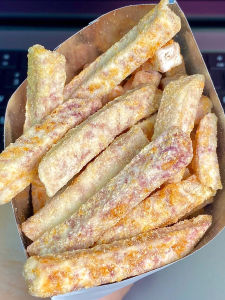 Lipu Taro Headline Taro Chips Snacks Crab Flavor Salted Egg Yolk Fragrant Taro Chips Dried Taro Non-Fried Instant Crispy