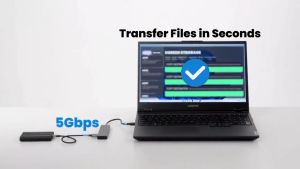 UGREEN USB 3.0 Hub 4 Ports 5Gbps Transfer Speed Ultra Slim Compact Portable Travel Plug and Play All in One Hub Peripherals Mouse Keyboard Flash Drive Printer USB Fan Camera Web Cam Compatible Laptop PC Windows MacOS Linux Chrome OS PS5 Xbox Car System