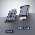 USB 3.0 Male to Type C Female Type-C USB3.0 Micro B Connector for External Hard Drive Disk HDD Cable Adapter. 