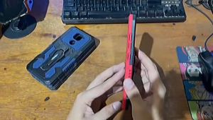 Casing HP Untuk Samsung Galaxy A23 4G Soft Case Kickstand Armor Belt Clip Terbaru